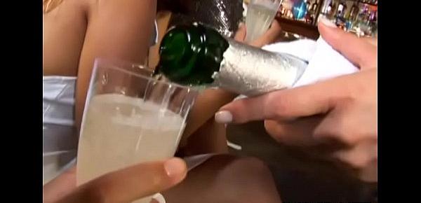  Perverted group gets into a joyous sex party with creamy finish